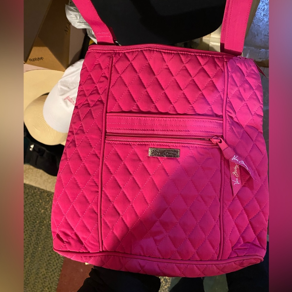 Hot Pink Vera Bradley Crossbody Purse